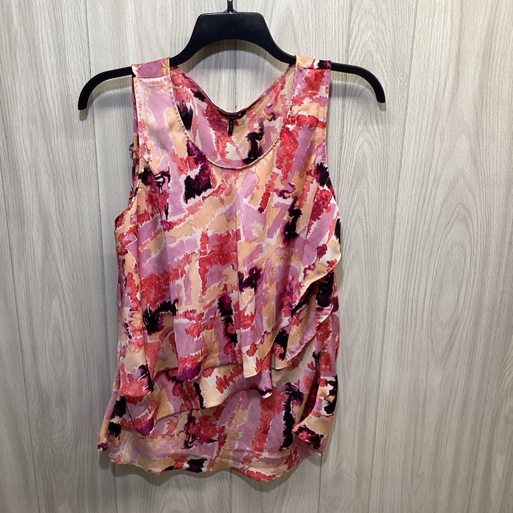 DAISY FUENTES Women's (Size XL) Sleeveless Round Neck Pullover Shirt Polyester